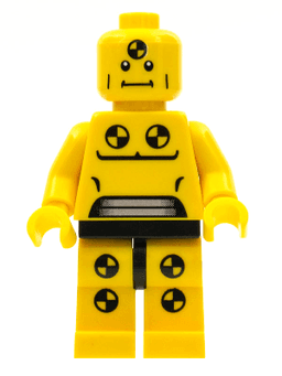LEGO Demolition Dummy (Series 1) minifigure (col008)