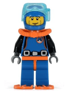LEGO Deep Sea Diver (Series 1) minifigure (col015)