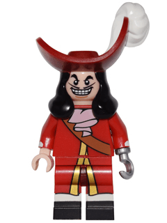 LEGO Captain Hook (Disney Series 1) minifigure (dis016)