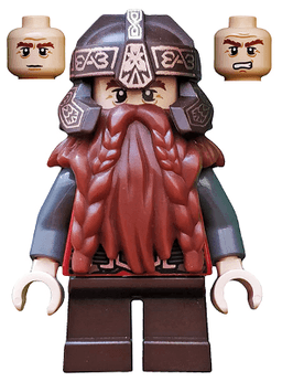 LEGO Gimli minifigure (lor013)