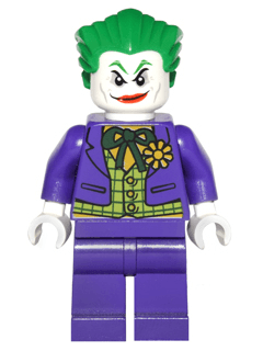 LEGO The Joker (Lime Vest) minifigure (sh0005)