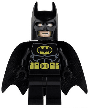 LEGO Batman (Black Suit, Yellow Belt) minifigure (sh0016)