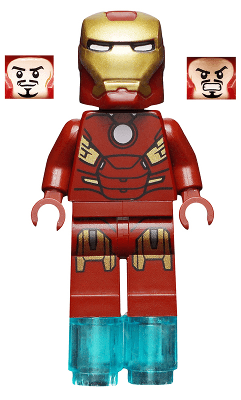 LEGO Iron Man (Mark 7 Armour) minifigure (sh0036)
