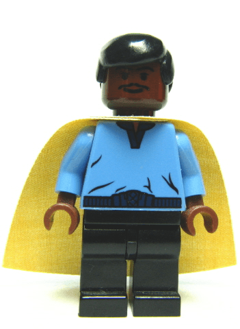 LEGO Lando Calrissian — Cloud City (Smooth Hair) minifigure (sw0105)