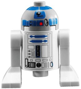 LEGO R2-D2 (Light Bluish Gray Head) minifigure (sw0217)