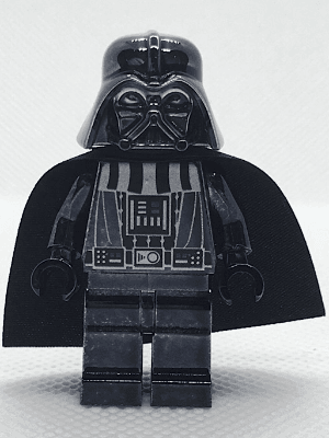LEGO Darth Vader — Chrome Black minifigure (sw0218)
