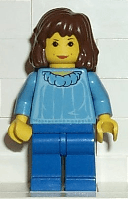 LEGO Hermione Granger (Medium Blue Torso) minifigure (hp001)