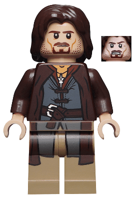 LEGO Aragorn minifigure (lor017)