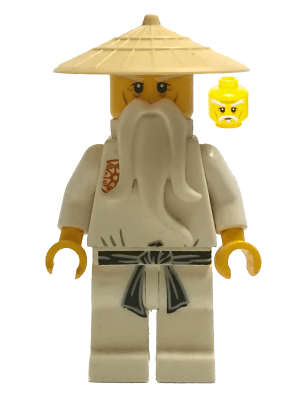 LEGO Sensei Wu (The Golden Weapons) minifigure (njo0002)