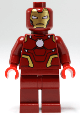 LEGO Iron Man minifigure (sh0027)