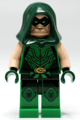 LEGO Green Arrow — Hood minifigure (sh0138)