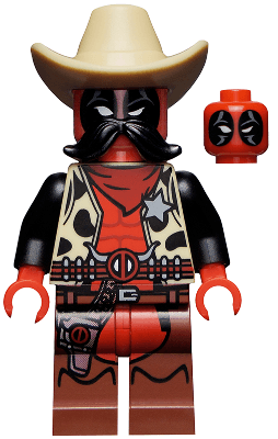 LEGO Sheriff Deadpool minifigure (sh0520)