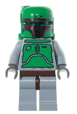 LEGO Boba Fett (Classic Grays) minifigure (sw0002)