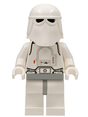LEGO Snowtrooper (Light Gray Hips) minifigure (sw0101)