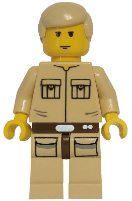 LEGO Luke Skywalker — Cloud City, Tan Shirt minifigure (sw0103)