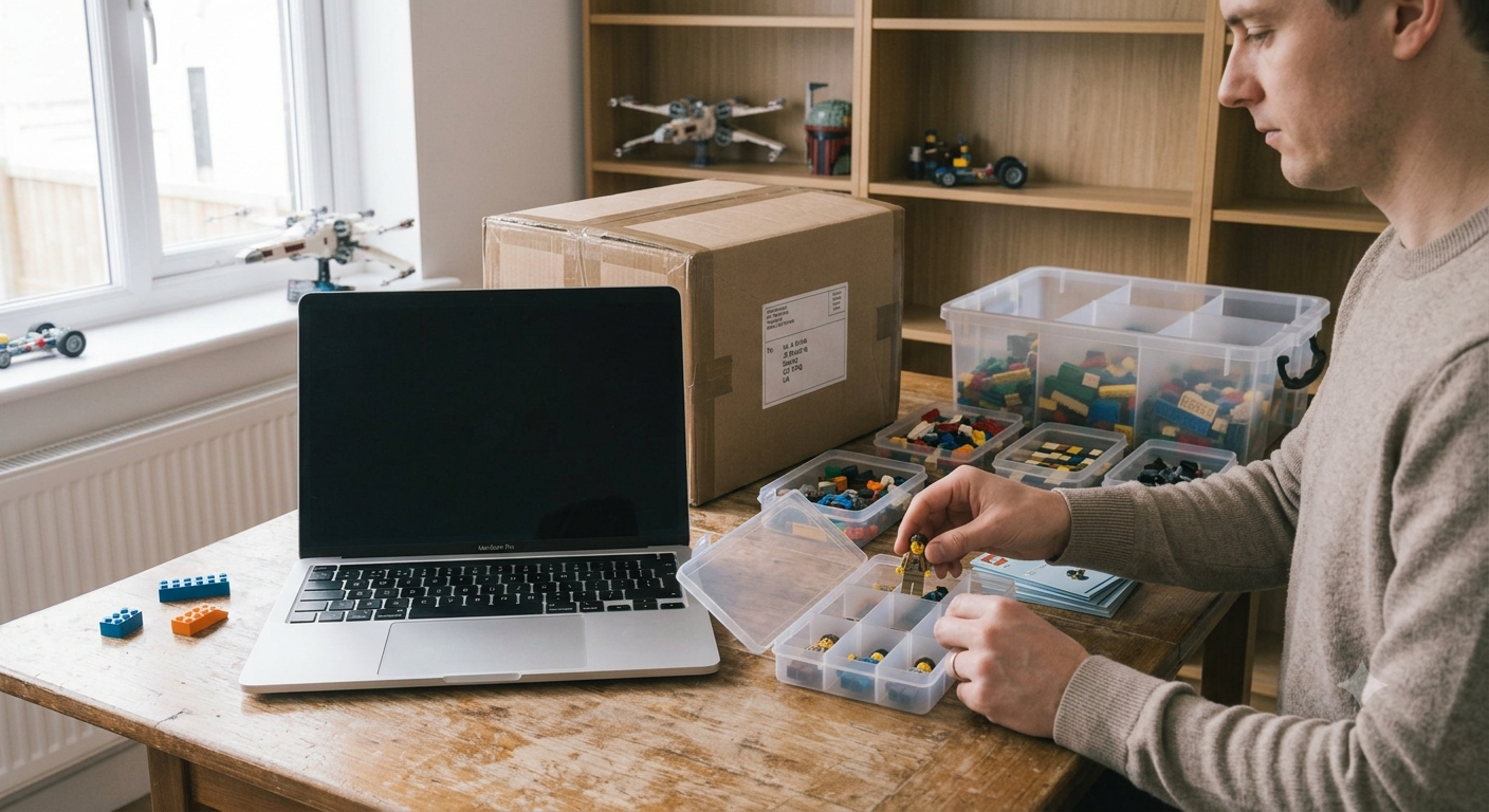 Safely packing up LEGO to sell and avoid scams